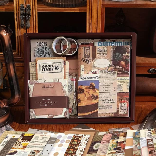 Scrapbook Gift Box Kit | Cocoa Brownie