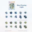 Blue Flowing Light